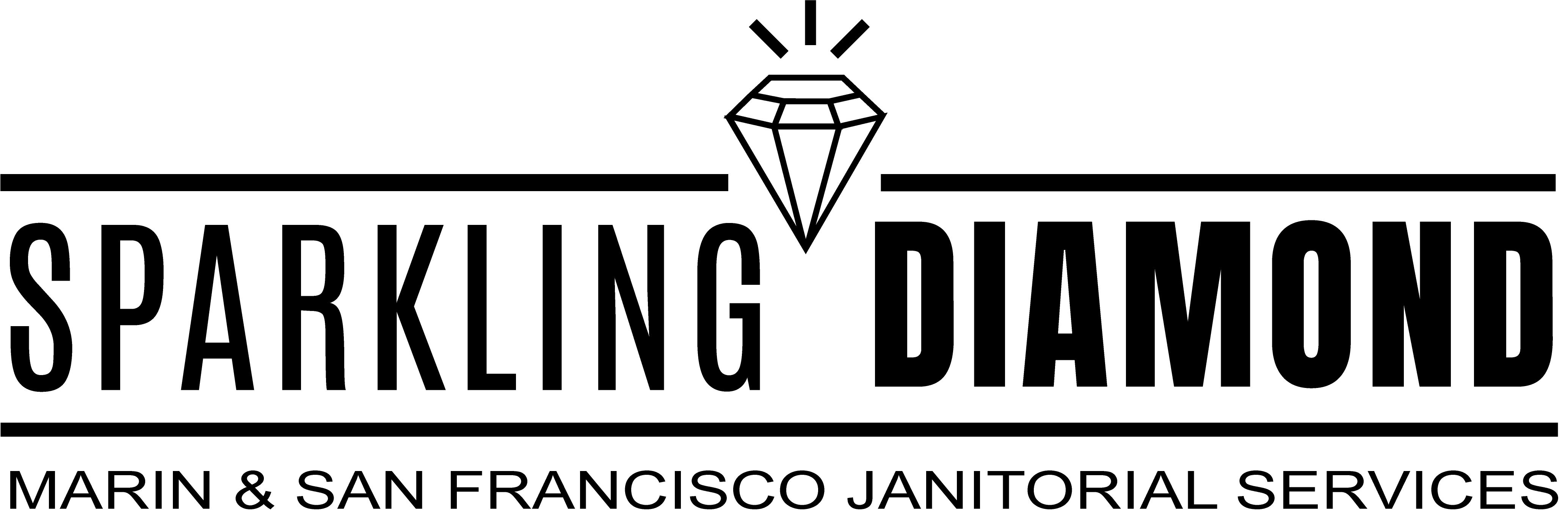 cropped Sparkling Diamond Logo